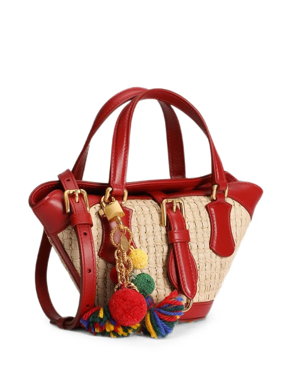 Dolce & Gabbana Raffia Capri tas Beige