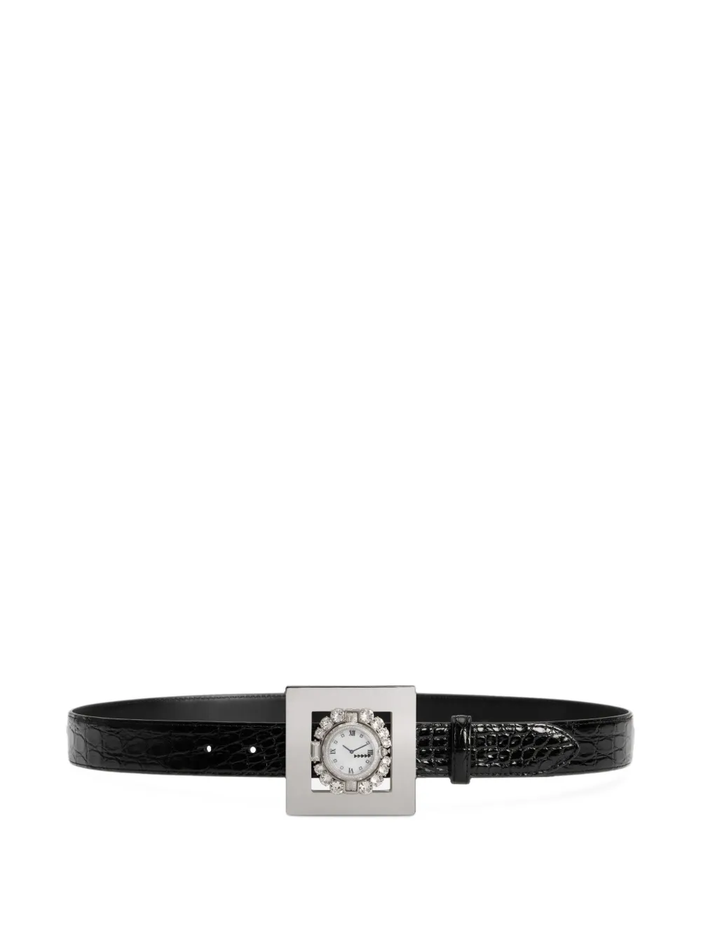 Dolce & Gabbana caiman belt - Nero