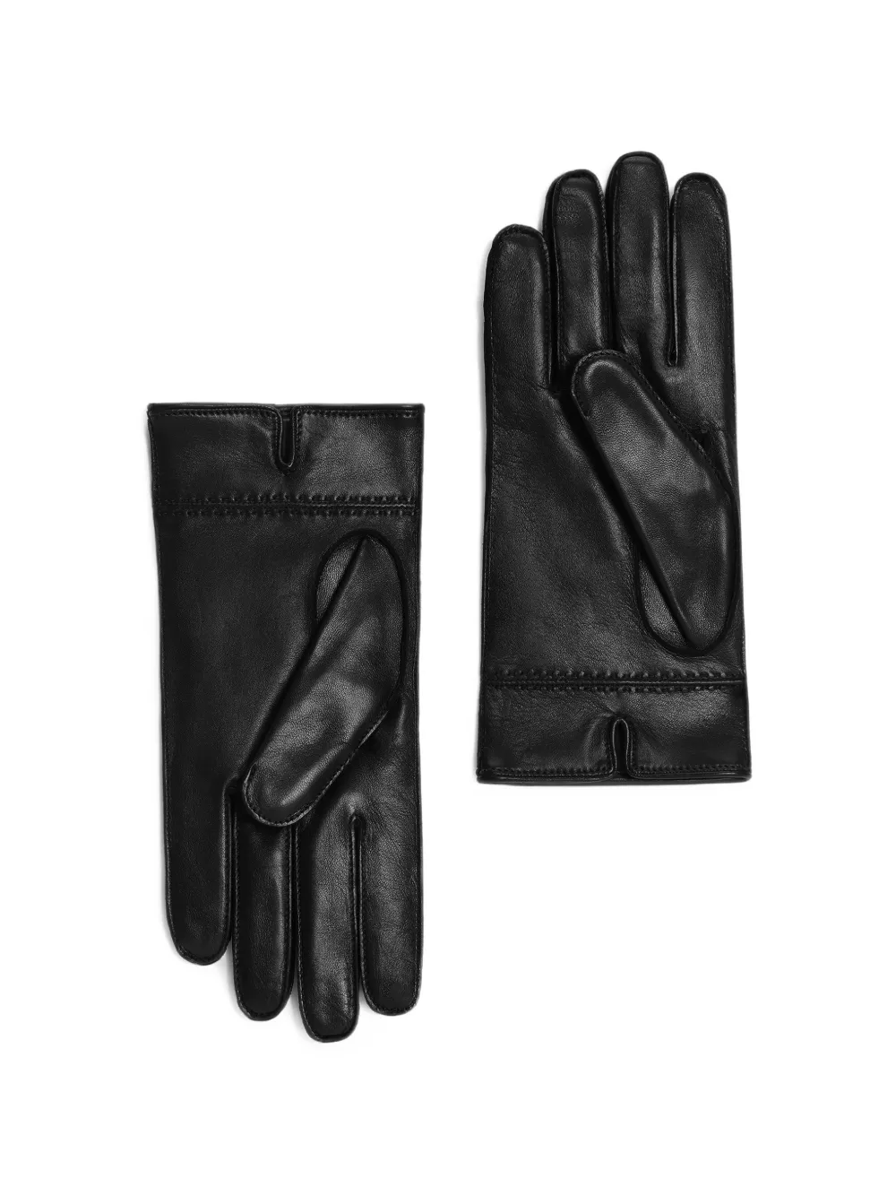Dolce & Gabbana nappa leather gloves - Schwarz