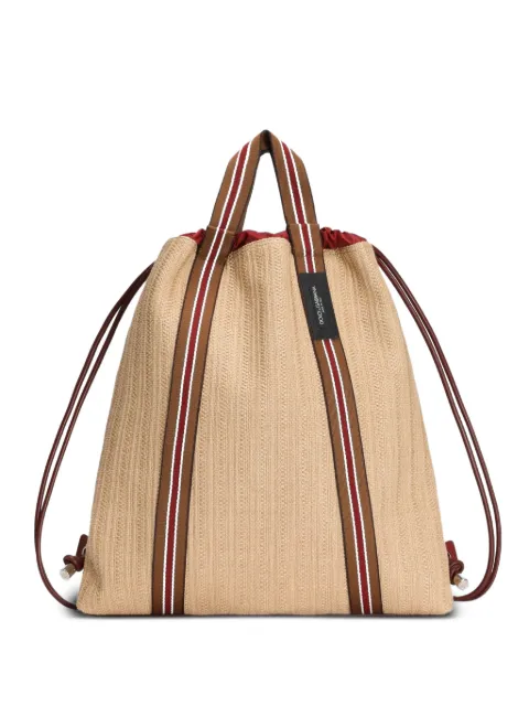 Dolce & Gabbana Essenza backpack in raffia