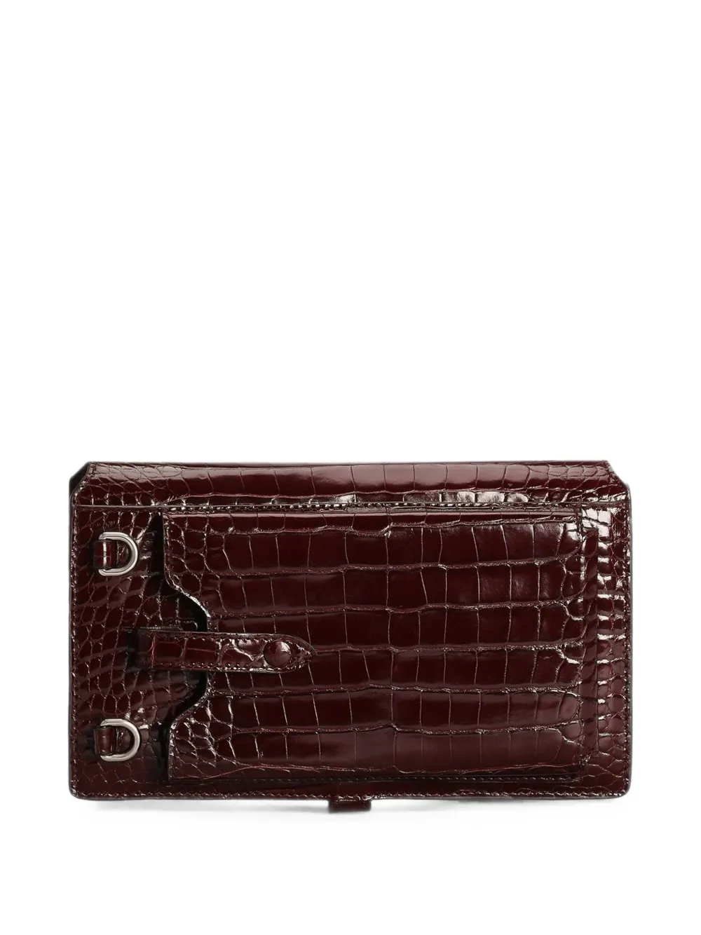Dolce & Gabbana Alligator crossbodytas Paars