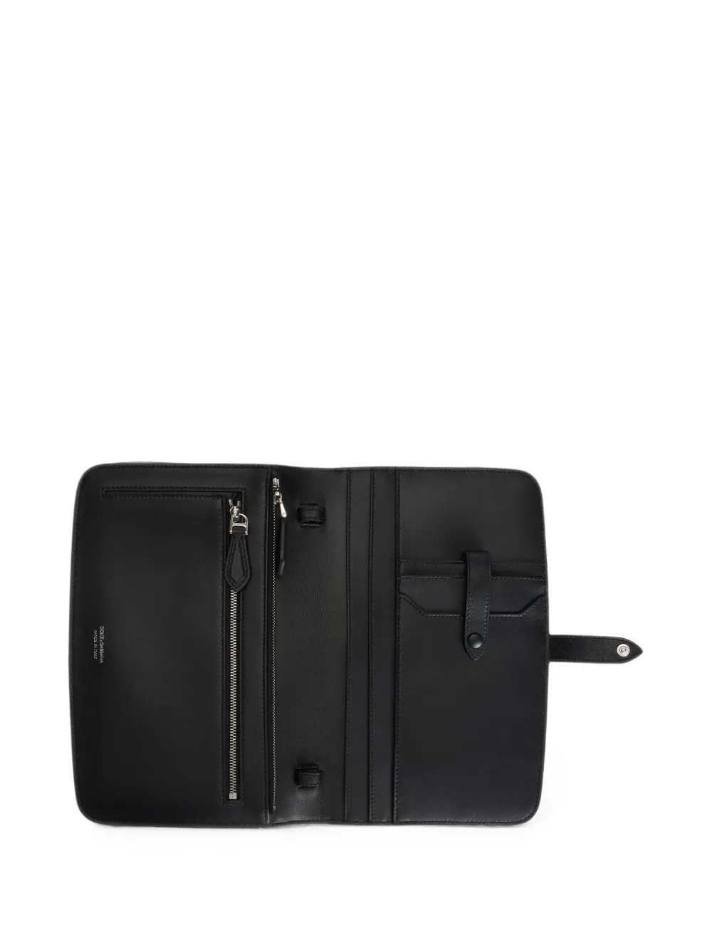 Dolce & Gabbana Kalfsleren clutch Zwart
