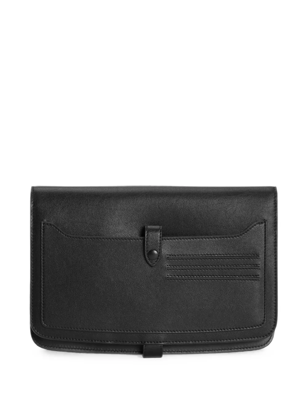 Dolce & Gabbana Kalfsleren clutch Zwart