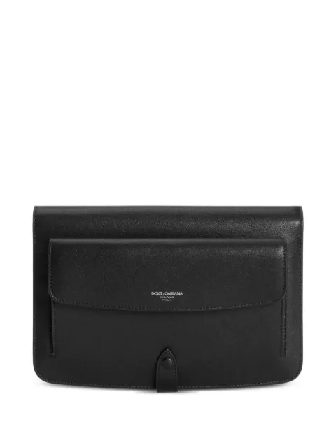 Dolce & Gabbana calfskin clutch bag