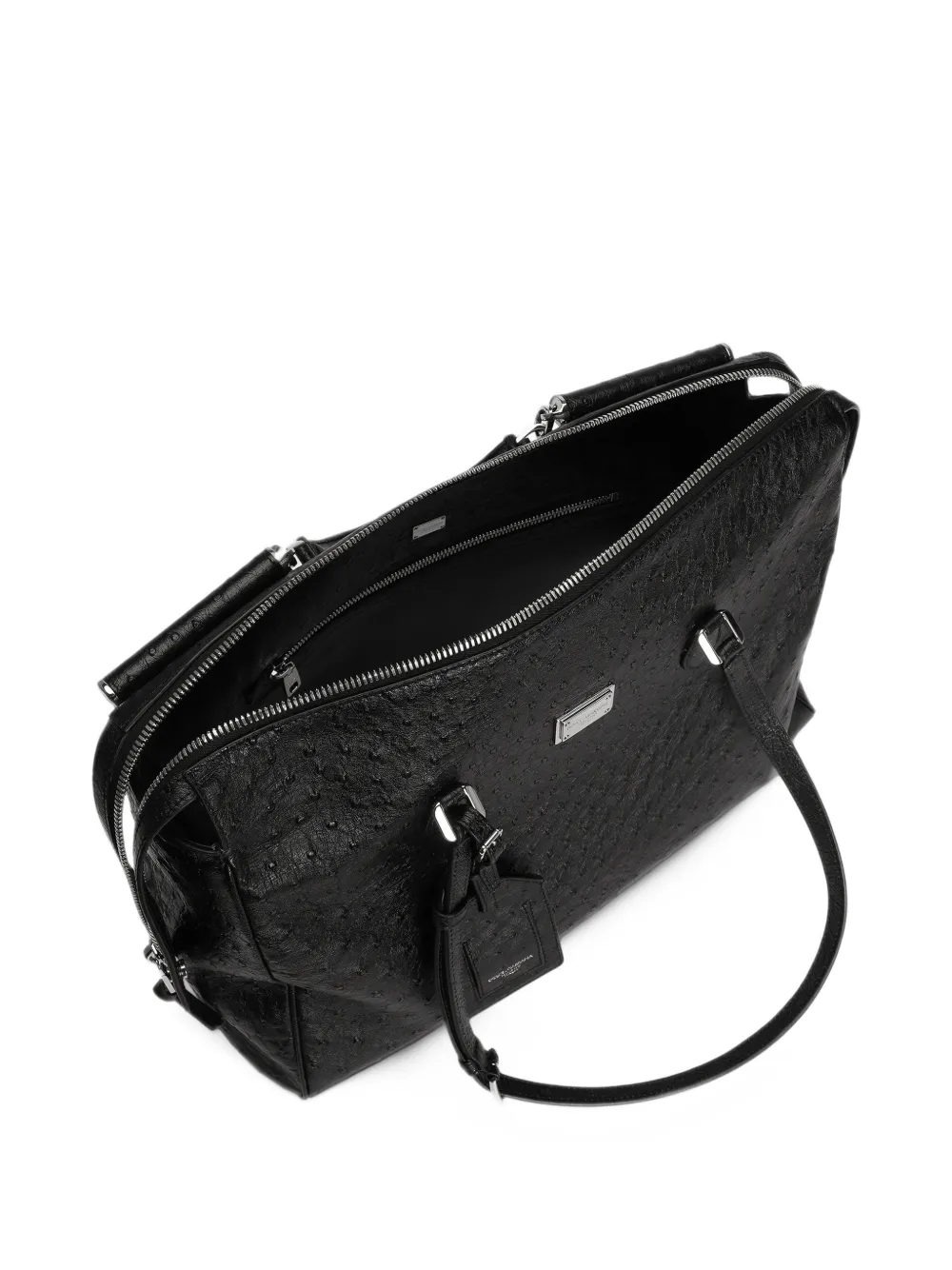 Dolce & Gabbana Vittoria handbag in leather Zwart