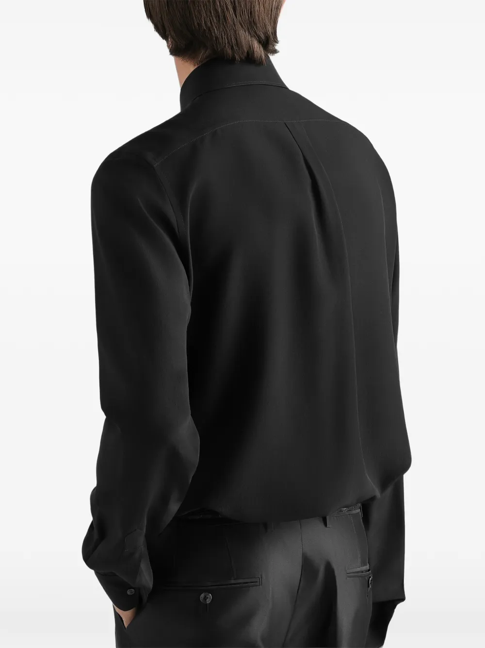 Dolce & Gabbana Linnen overhemd Zwart