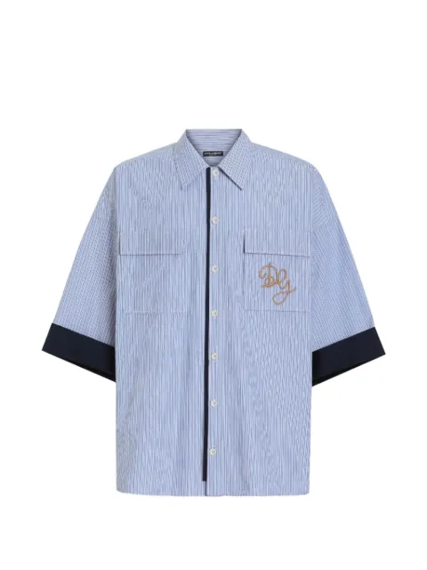 Dolce & Gabbana striped cotton shirt