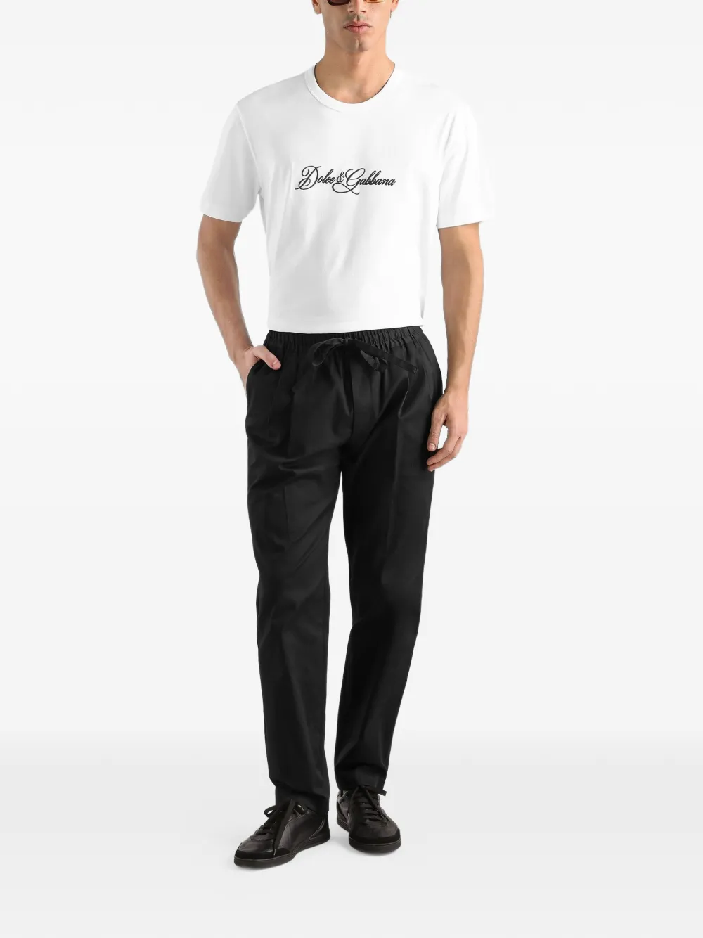 Dolce & Gabbana Katoenen T-shirt Wit