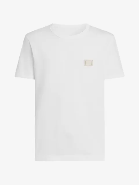 Dolce & Gabbana cotton T-shirt with logo plate