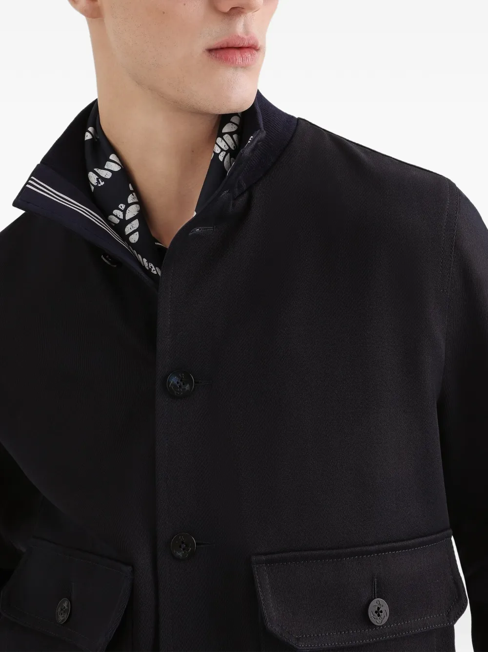Dolce & Gabbana Wollen jack Blauw