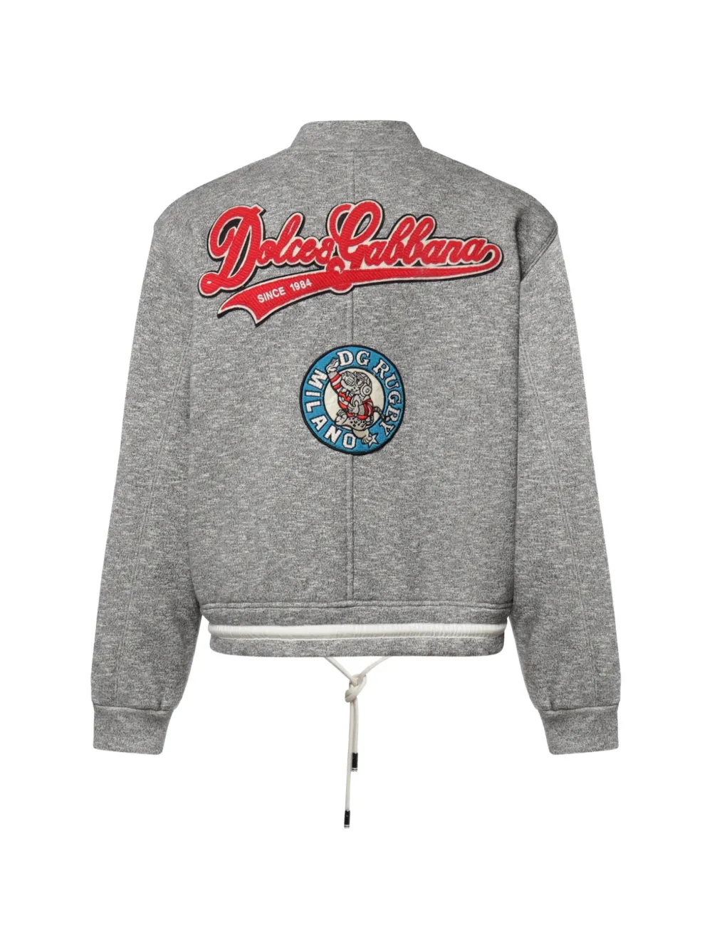 Dolce & Gabbana Fleece bomberjack Grijs