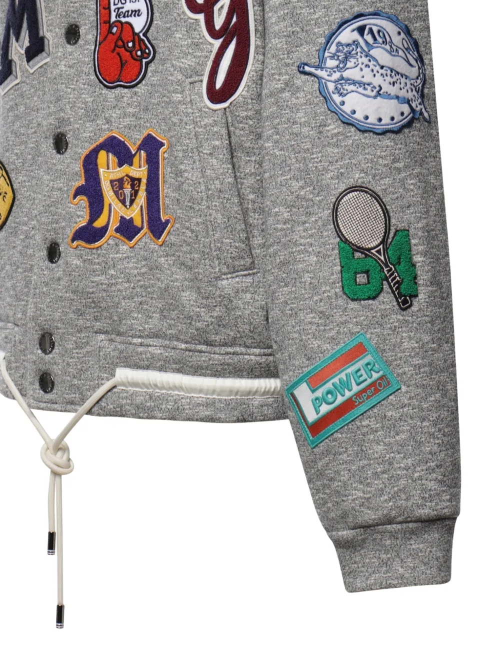 Dolce & Gabbana Fleece bomberjack Grijs