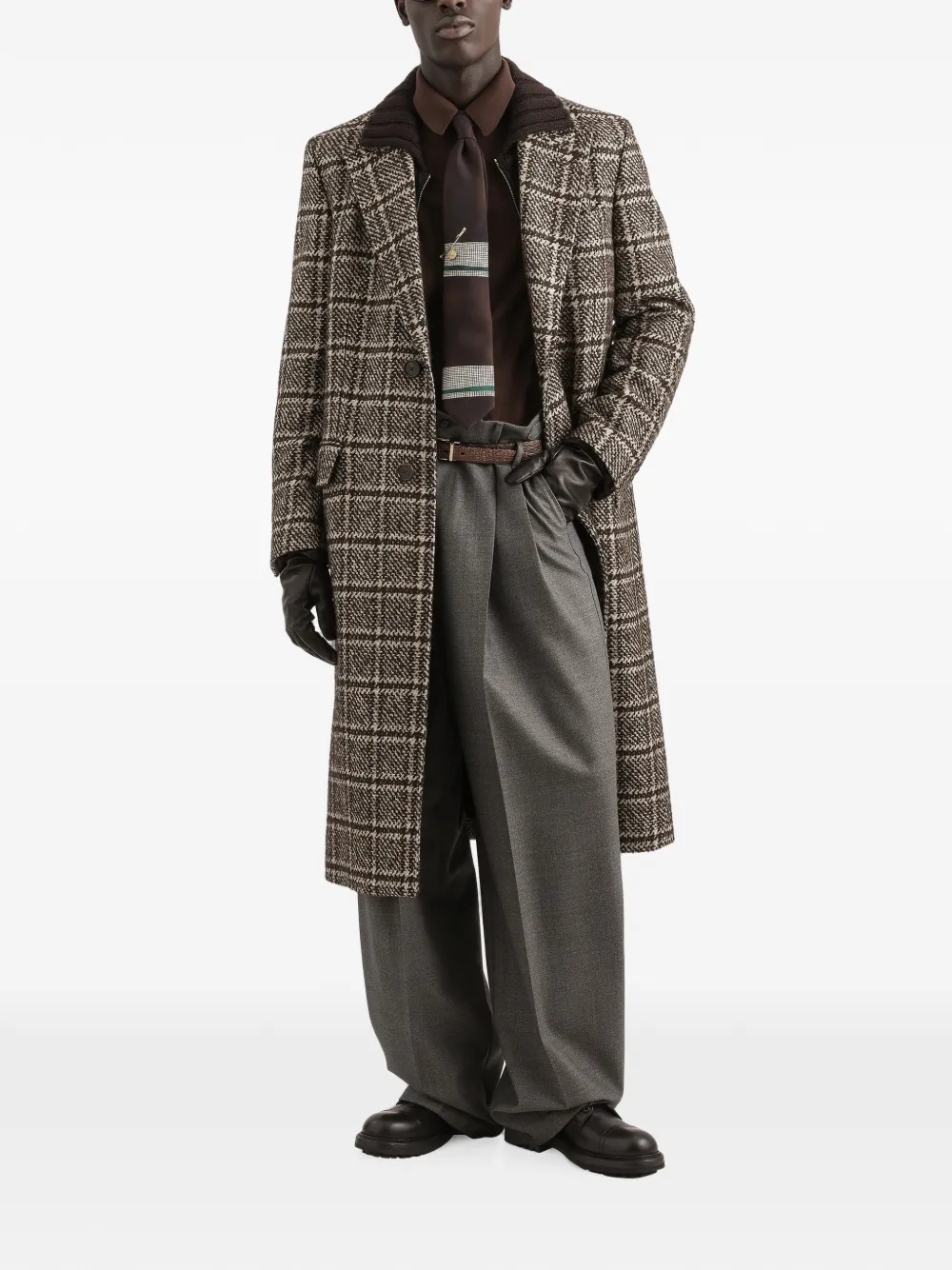 Dolce & Gabbana virgin wool trousers Grijs