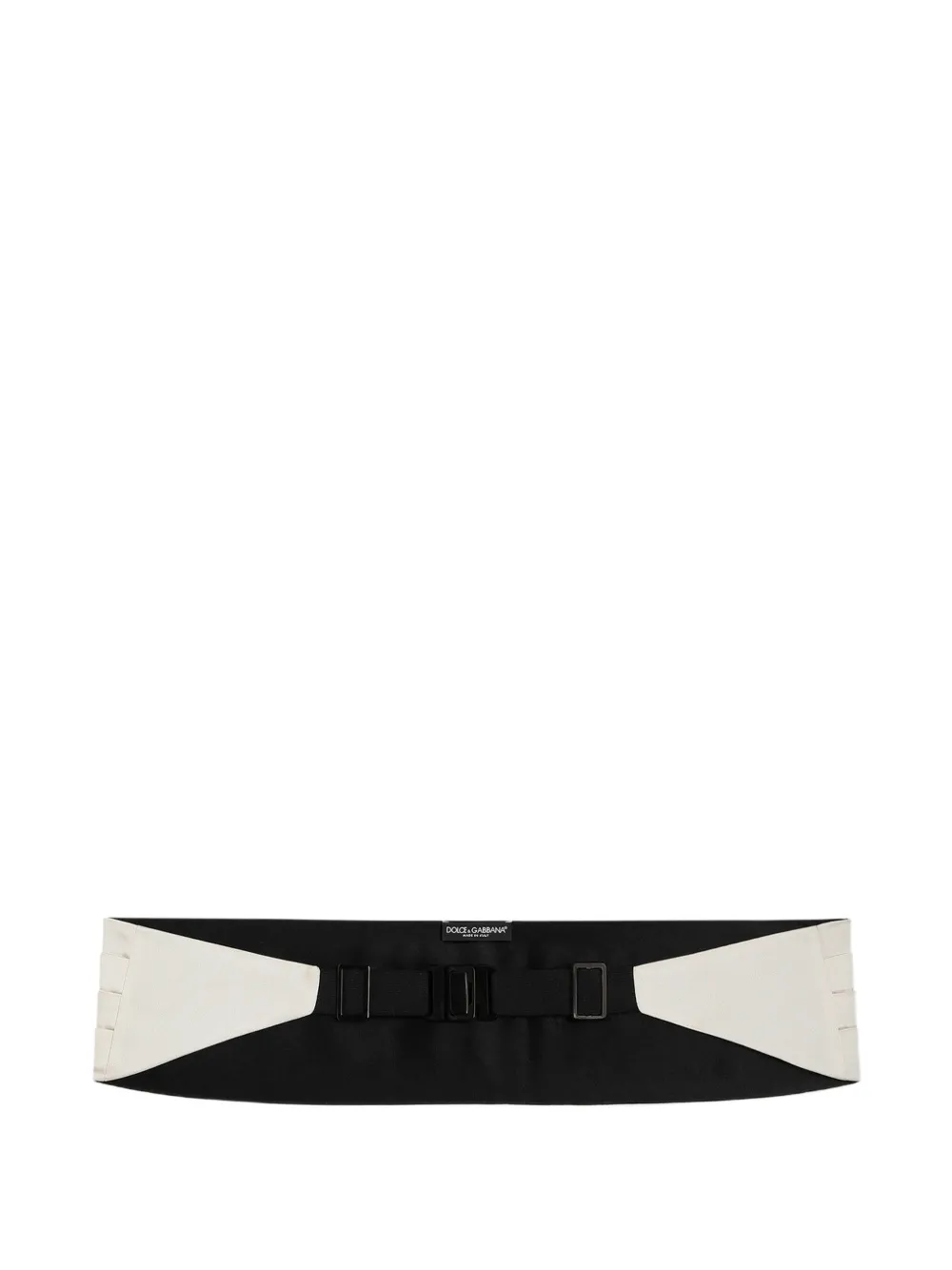 Dolce & Gabbana Satijnen cummerbund Wit