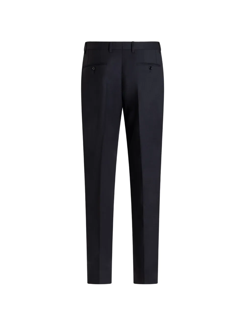 Dolce & Gabbana Wollen gabardine broek Blauw