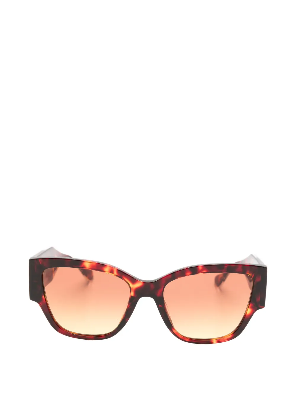 Versace Eyewear Occhiali da sole Medusa con effetto tartarugato - Marrone