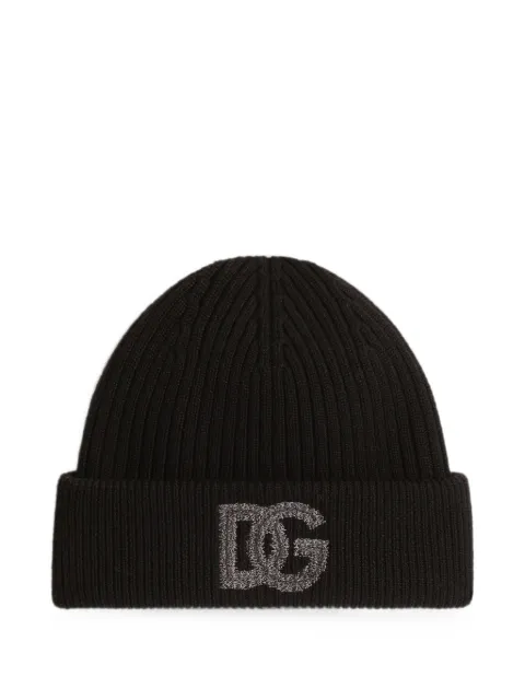 Dolce & Gabbana virgin-wool hat with logo