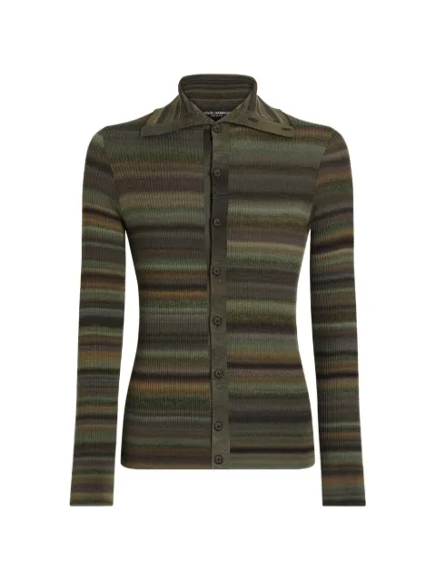 Dolce & Gabbana ribbed wool cardigan