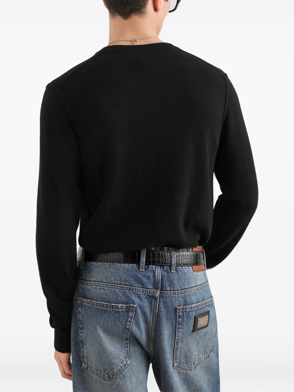 Dolce & Gabbana Kasjmier pullover Zwart
