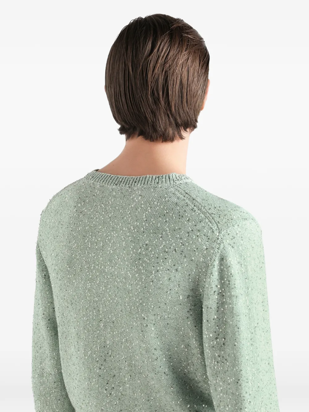 Dolce & Gabbana Trui met ronde hals Groen