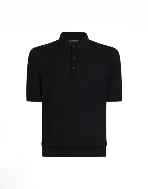 Dolce & Gabbana cashmere polo shirt