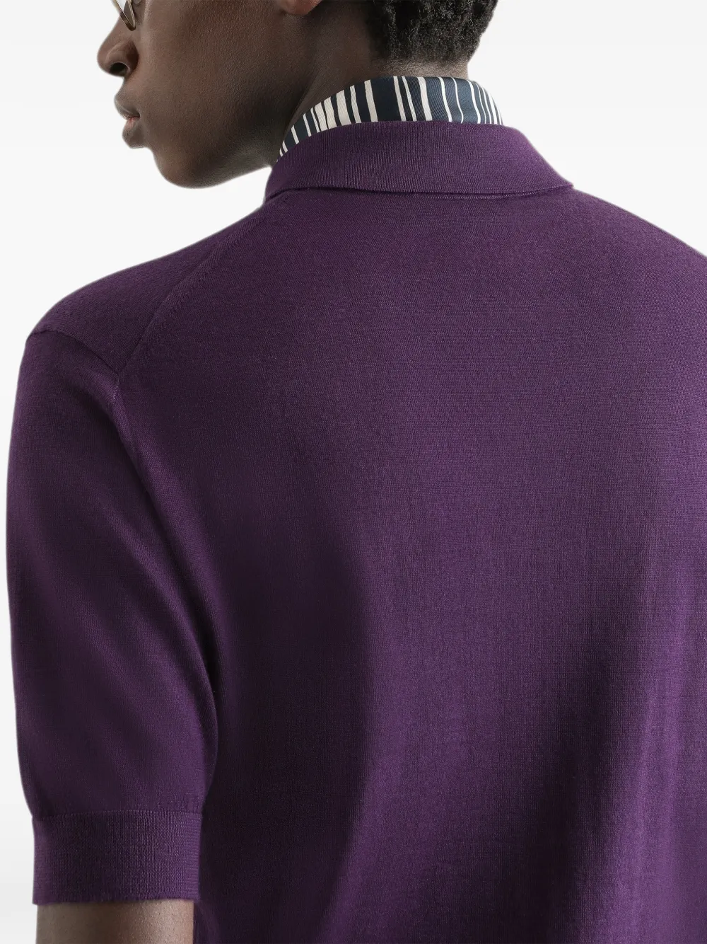 Dolce & Gabbana Kasjmier poloshirt Paars