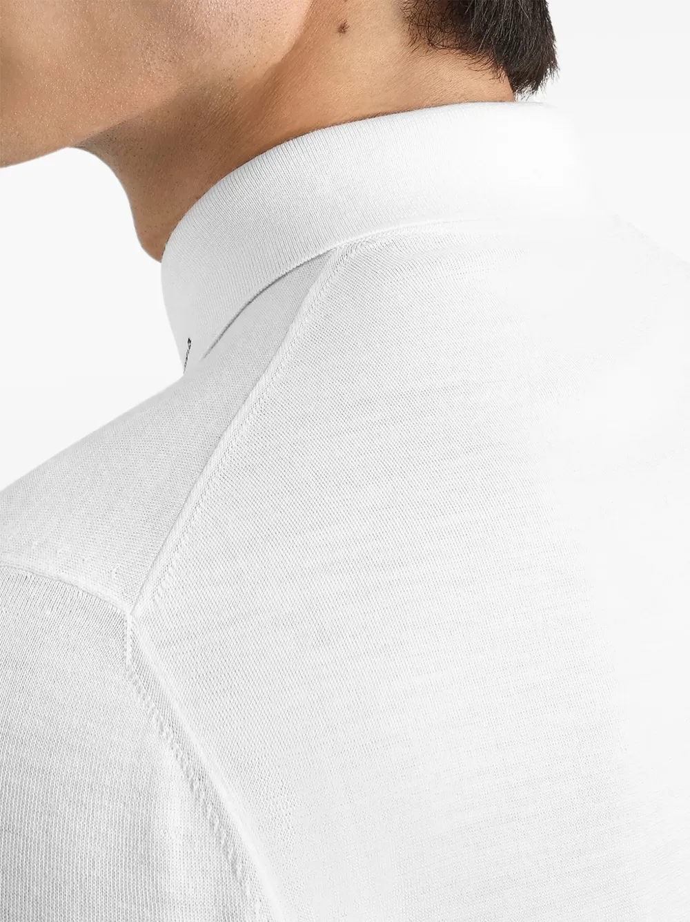 Dolce & Gabbana Wollen poloshirt Zwart