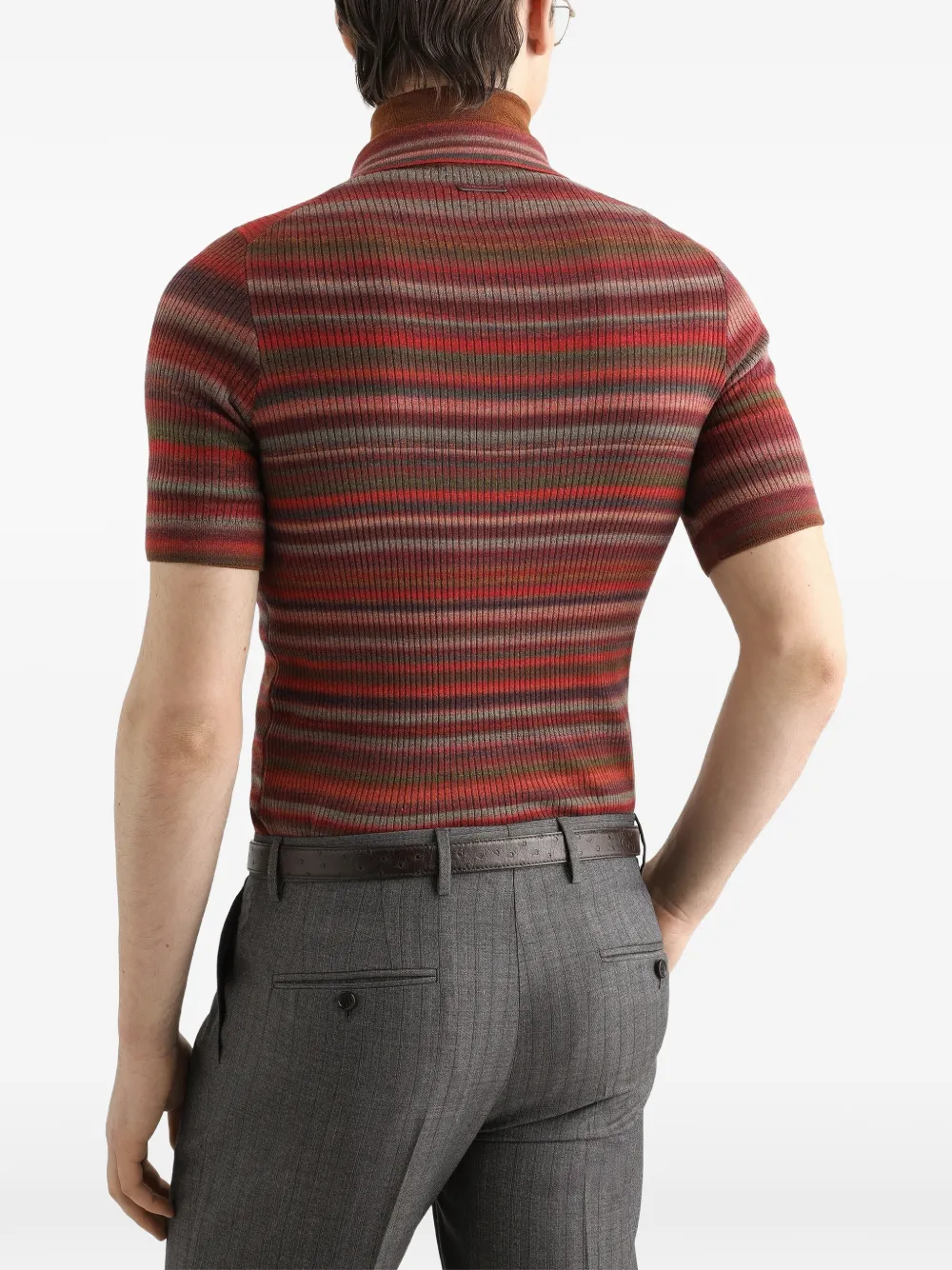 Dolce & Gabbana Gestreept poloshirt Rood