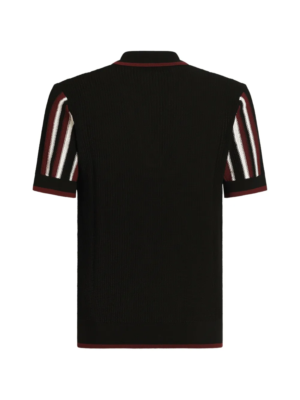 Dolce & Gabbana T-shirt met V-hals Zwart