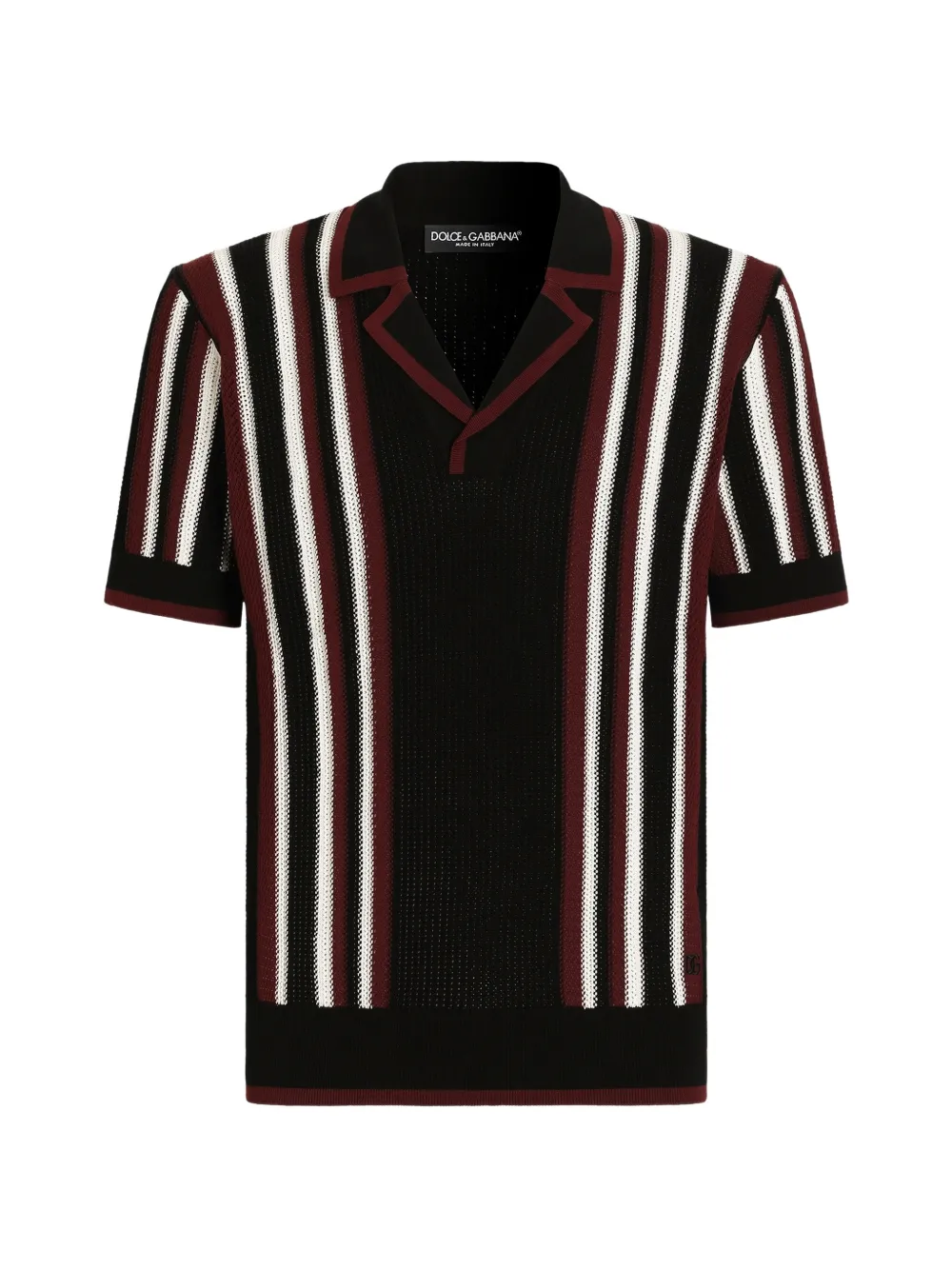 Dolce & Gabbana V-neck T-shirt - Schwarz