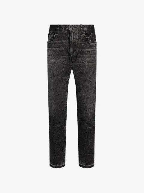 Dolce & Gabbana logo-plaque jeans