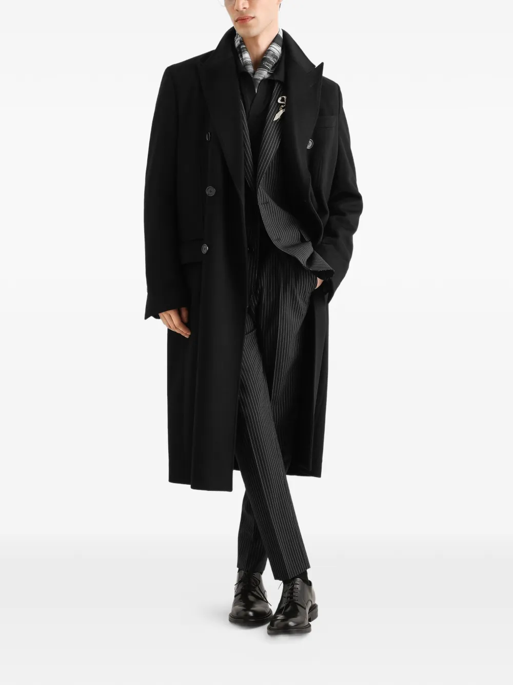 Dolce & Gabbana Jeans met logoplakkaat Zwart