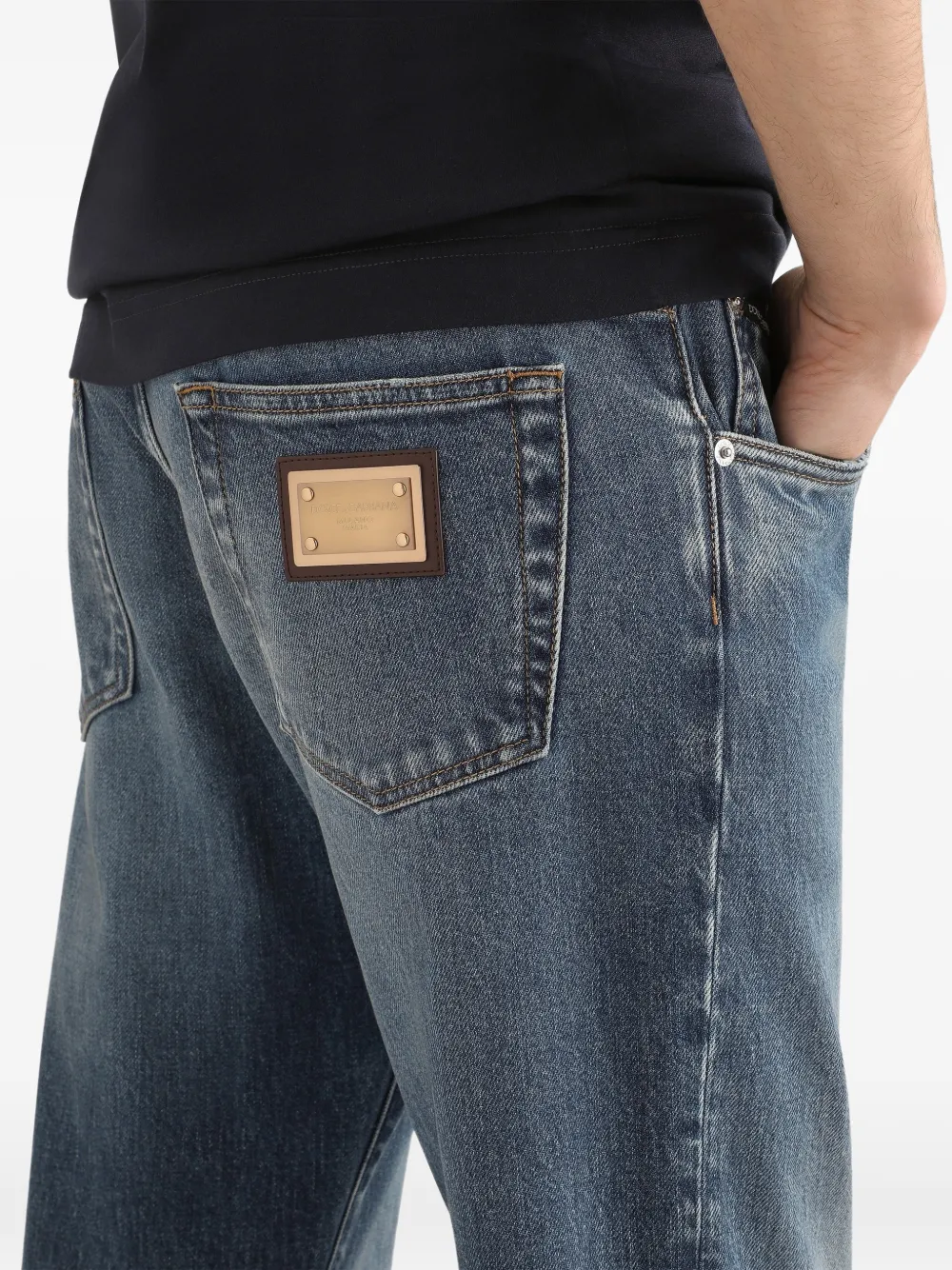 Dolce & Gabbana Denim jeans Blauw