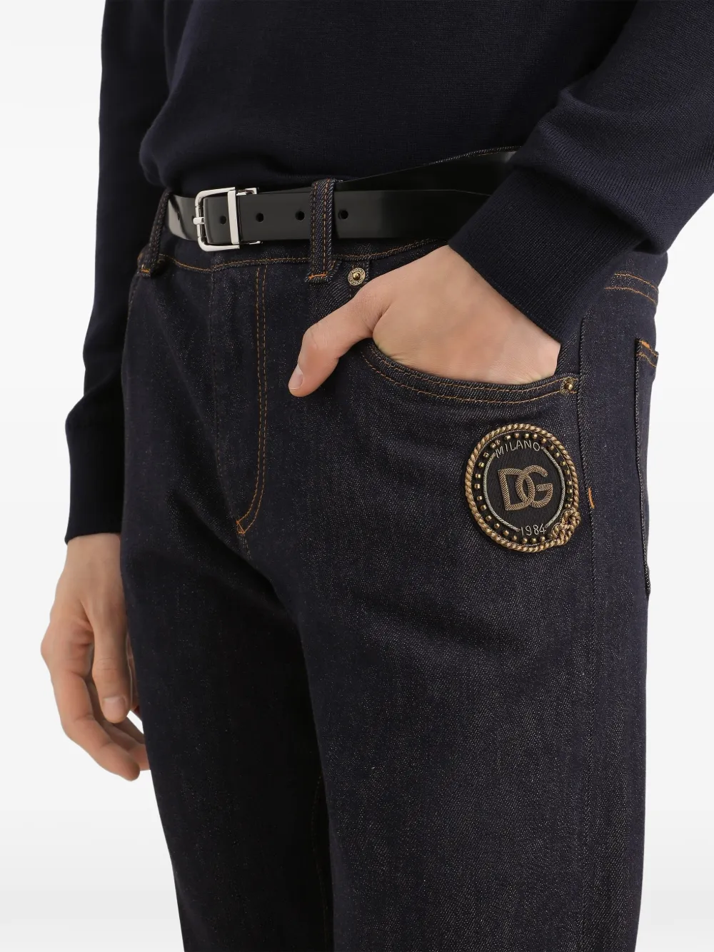 Dolce & Gabbana Denim jeans Blauw