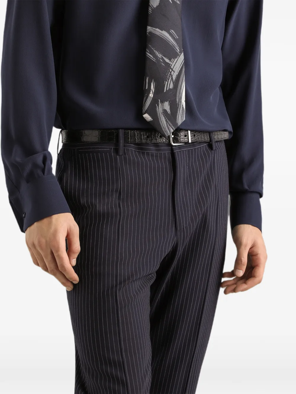 Dolce & Gabbana Wollen broek Blauw