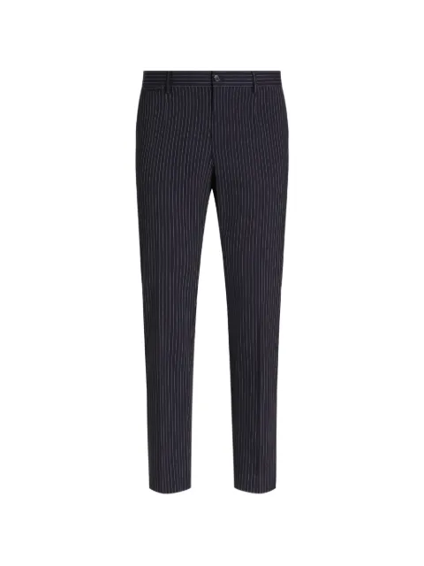 Dolce & Gabbana wool pinstripe trousers