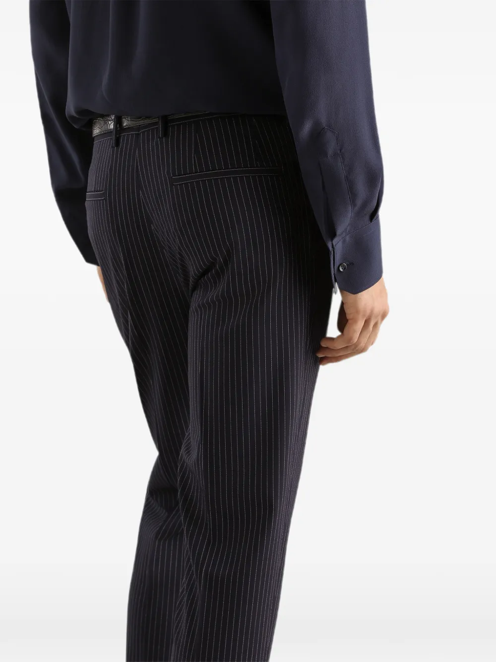 Dolce & Gabbana Wollen broek Blauw