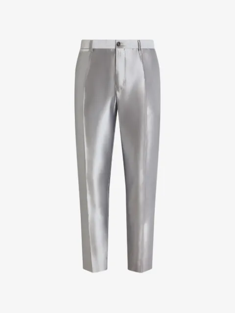 Dolce & Gabbana silk shantung trousers