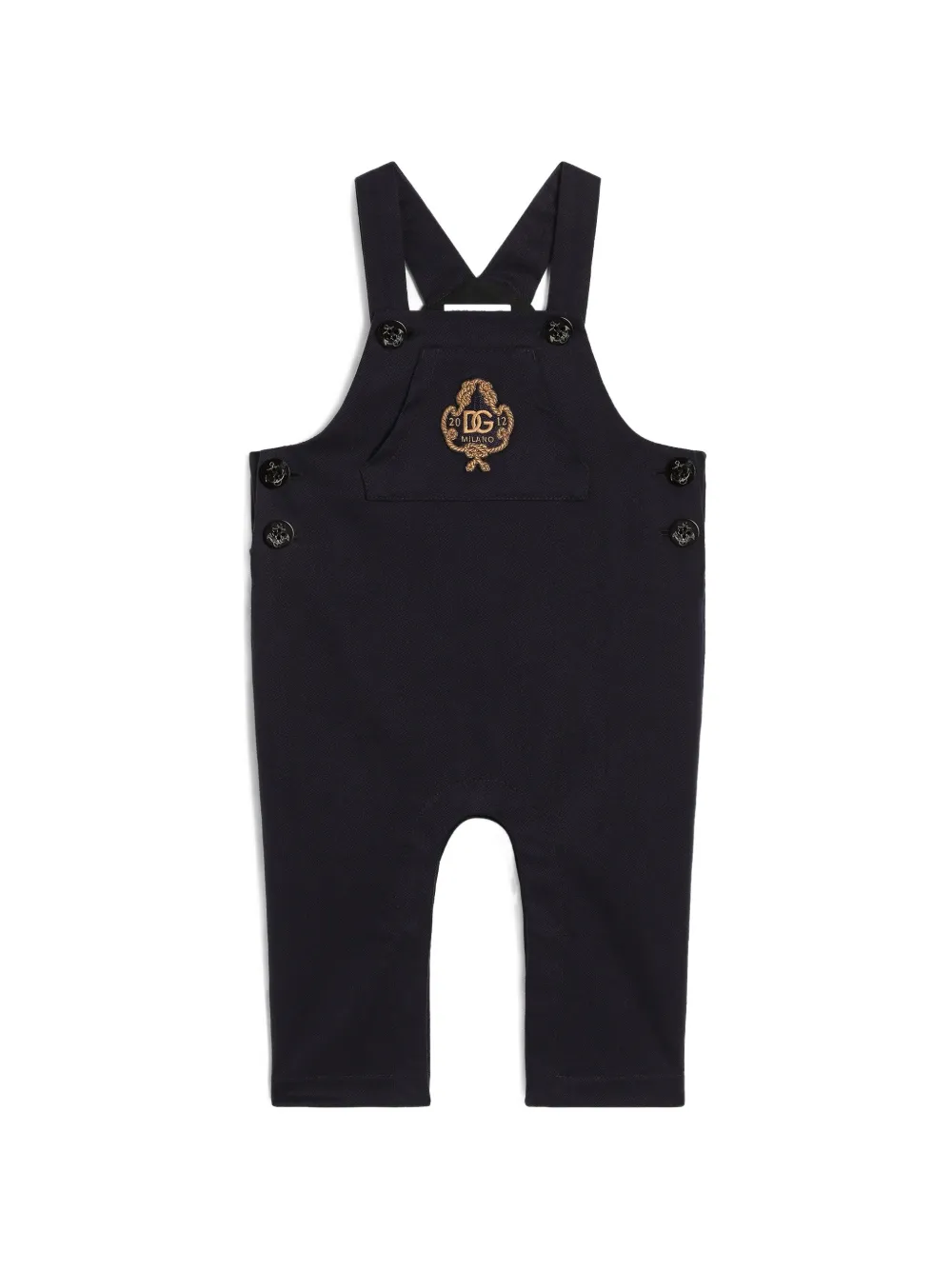 Dolce & Gabbana Kids Jogginganzug mit Logo-Print - Schwarz