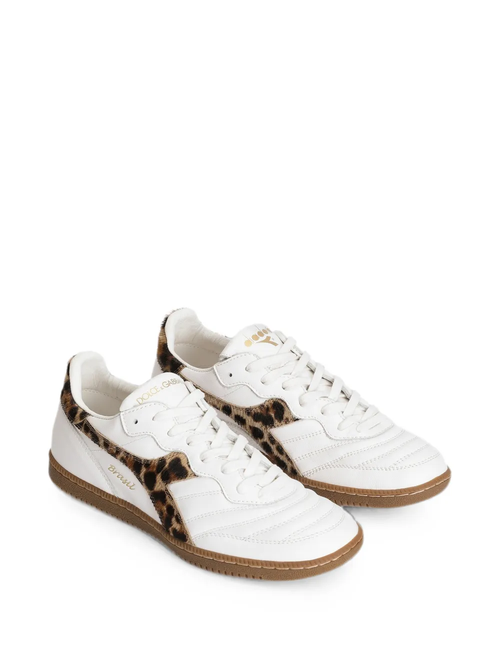 Dolce & Gabbana x Diadora calfskin sneakers Wit