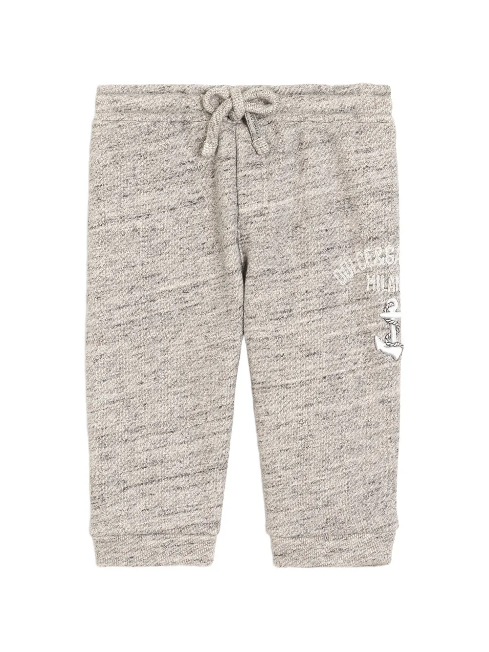 Dolce & Gabbana Kids Fleece joggingbroek Beige