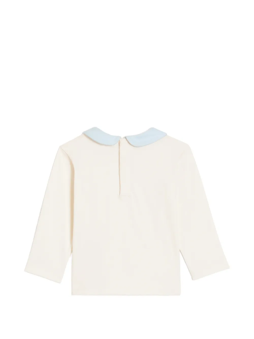 Dolce & Gabbana Kids Interlock T-shirt met logo Beige