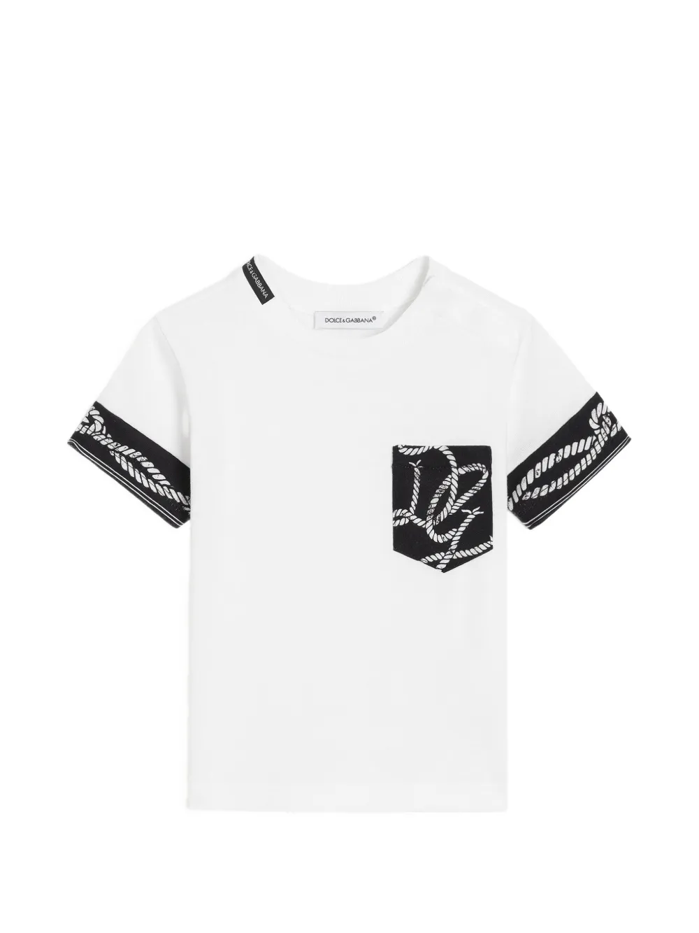 Dolce & Gabbana Kids T-shirt in jersey - Bianco