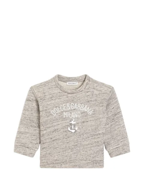 Dolce & Gabbana Kids sweatshirt i bomuld med logo