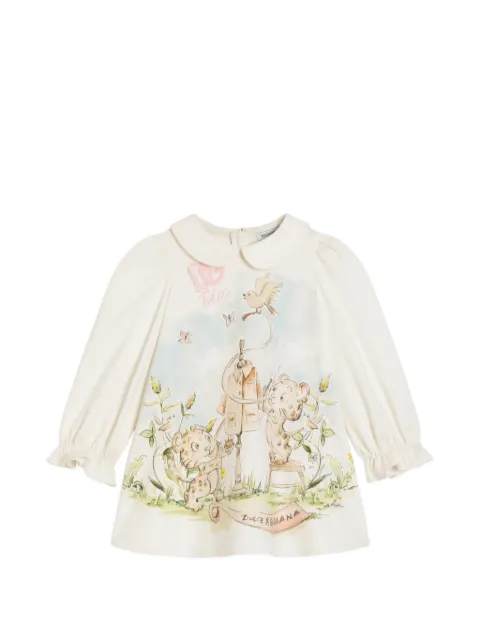 Dolce & Gabbana Kids interlock dress with bloomers