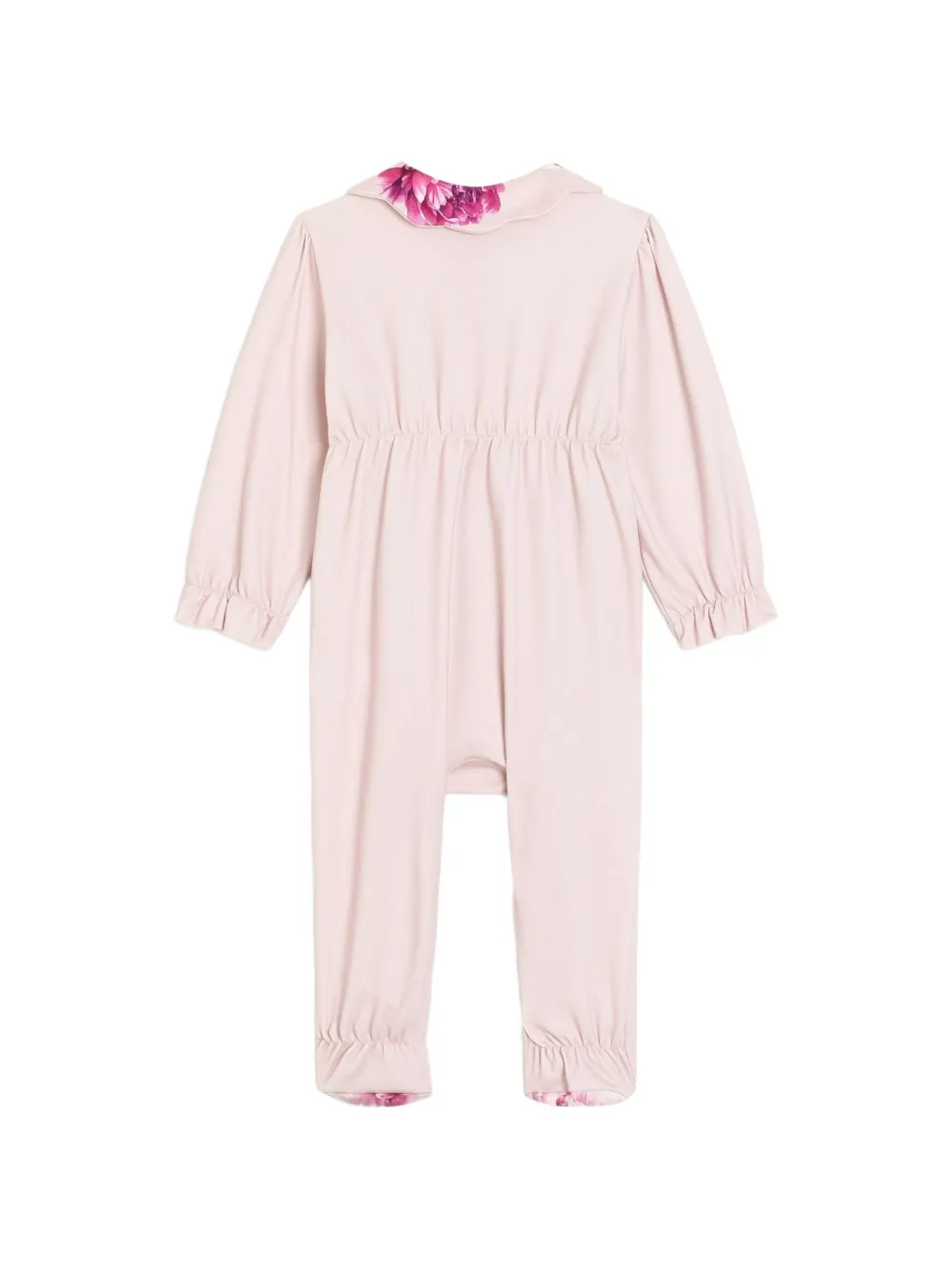 Dolce & Gabbana Kids Romperset met pioen-print Roze