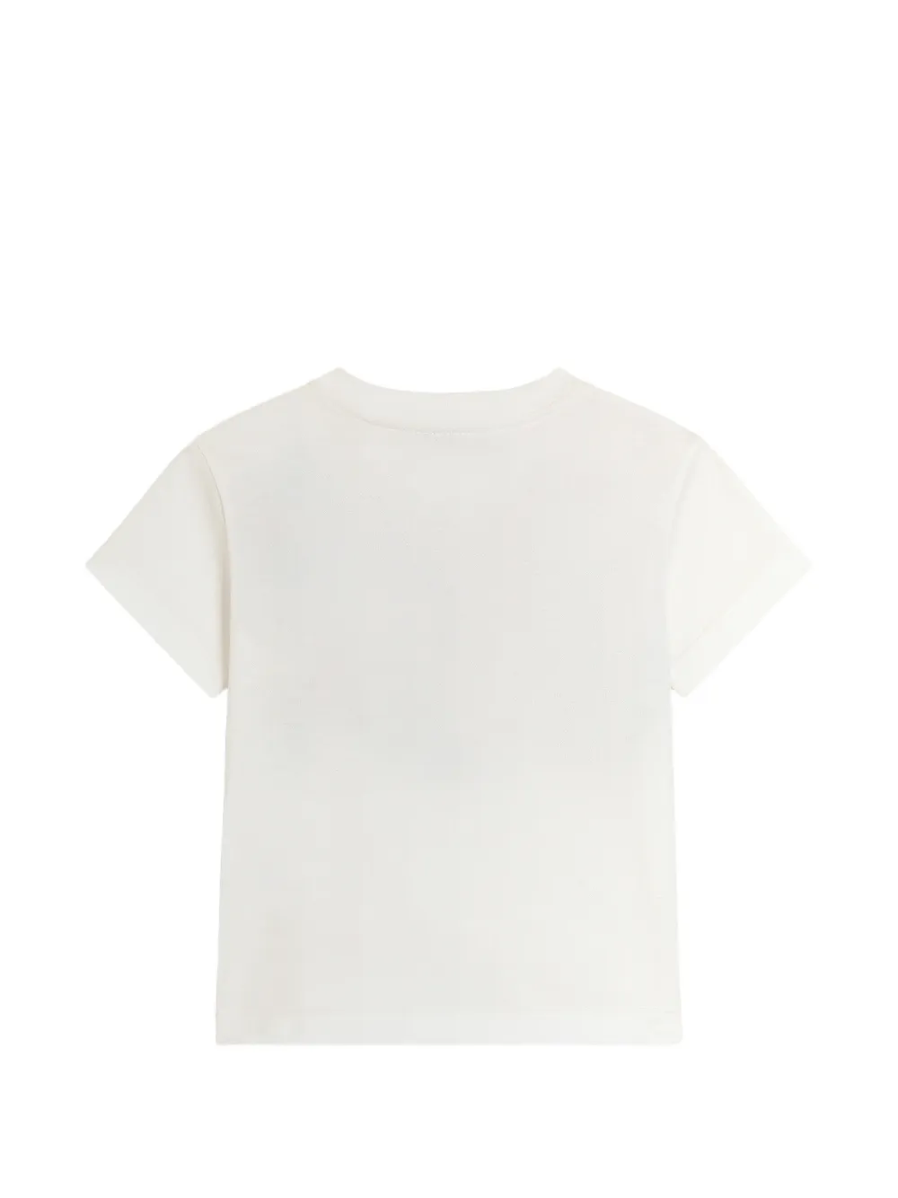 Dolce & Gabbana Kids Jersey T-shirt met applicaties Wit