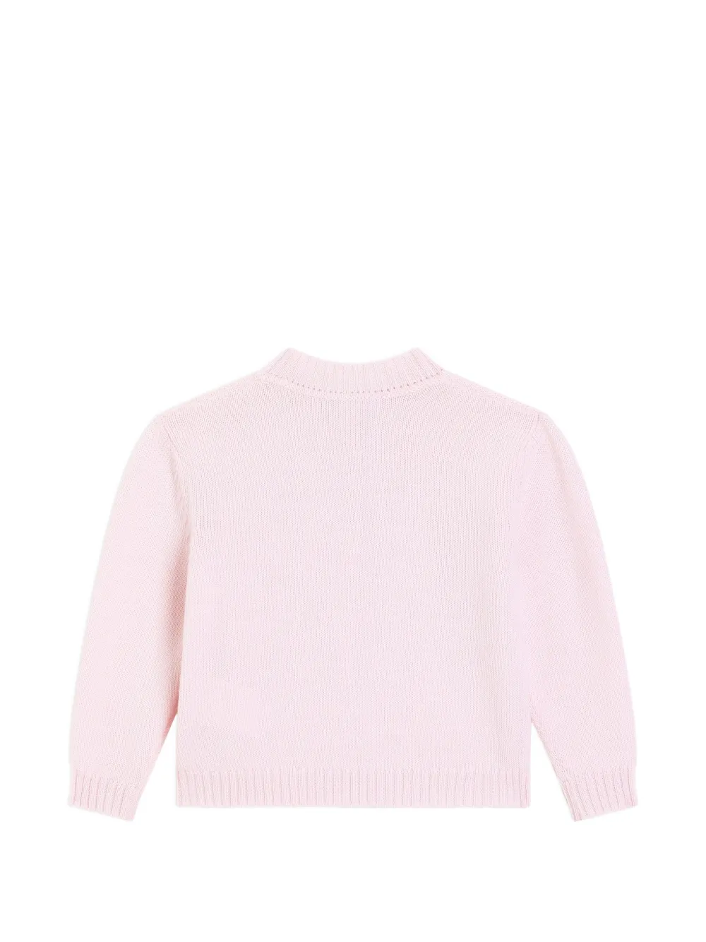 Dolce & Gabbana Kids Wollen vest Roze