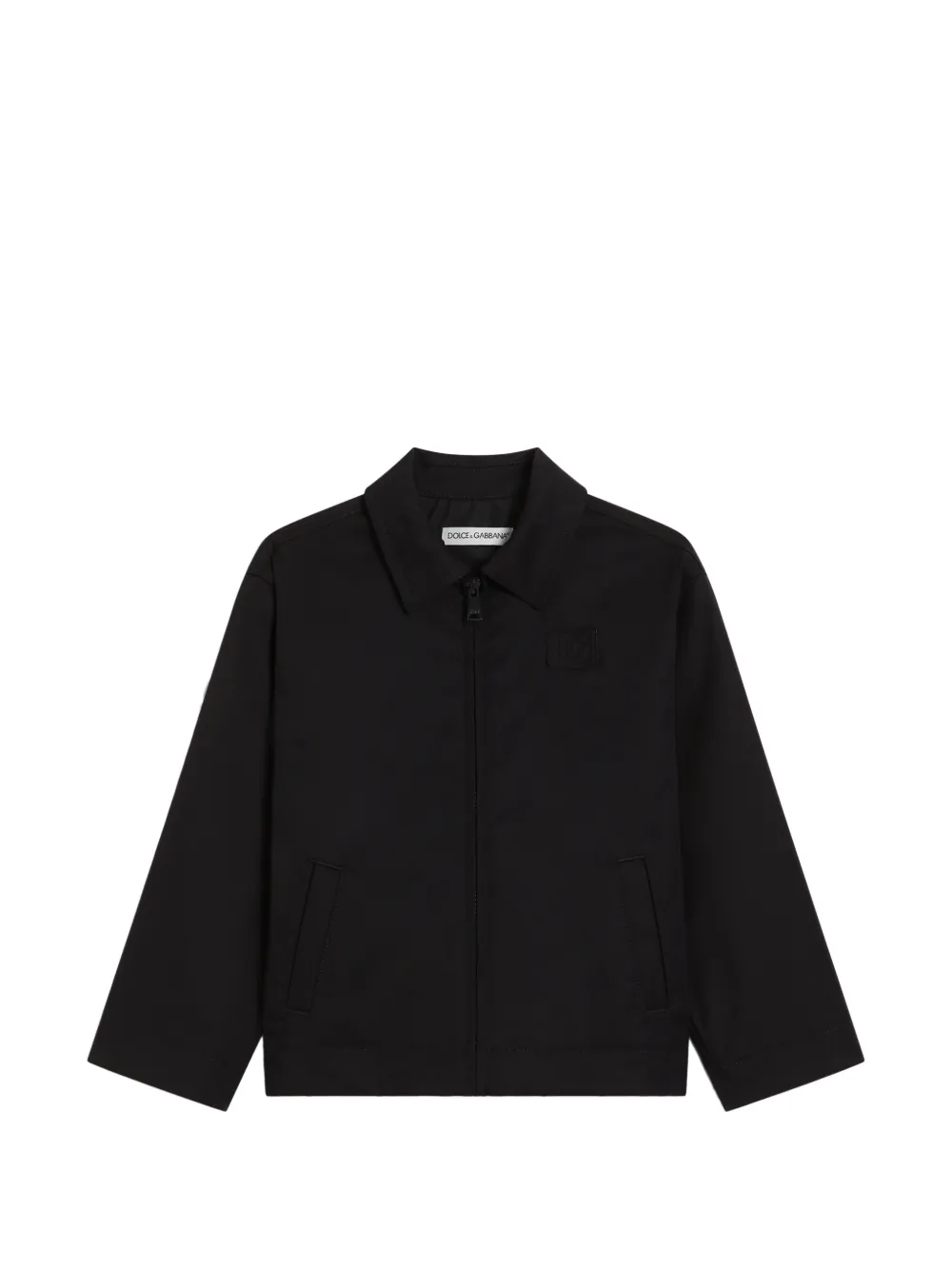 Dolce & Gabbana Kids gabardine jacket - Blau