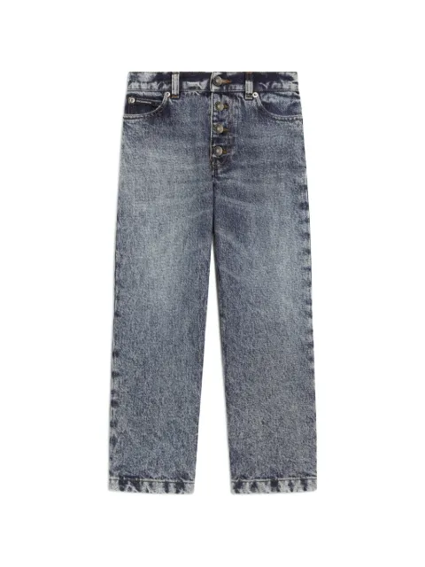 Dolce & Gabbana Kids 5-pocket denim trousers
